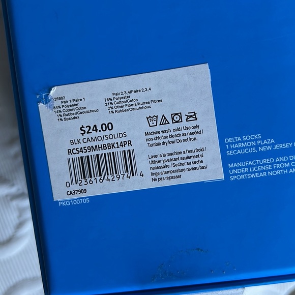 Men’s 4-pack crew socks - Picture 5 of 5